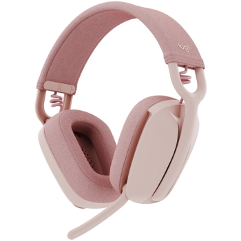 Preview: Logitech Zone Vibe 100 Headset full size Bluetooth wireless rose