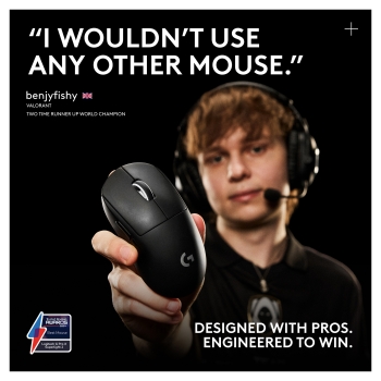 Preview: Logitech G PRO X Superlight 2 Lightspeed Gaming Mouse - BLACK - 2.4GHZ - N/A - EER2-933 - 933