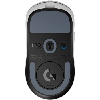 Logitech G PRO X SUPERLIGHT 2 Mouse optical 5 buttons wireless 2.4 GHz USB MAU Logitech LIGHTSPEED receiver white