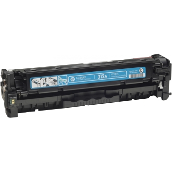 Preview: HP 312A original Toner cartridge CF381A cyan standard capacity 2.700 pages 1-pack