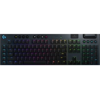 Preview: Logitech G915 LIGHTSPEED Wireless RGB Mechanical Gaming Keyboard - GL Tactile - CARBON - DEU - CENTRAL