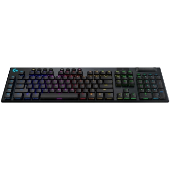 Preview: Logitech G915 LIGHTSPEED Wireless RGB Mechanical Gaming Keyboard - GL Tactile - CARBON - DEU - CENTRAL