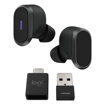 Preview: Logitech Zone True Wireless - GRAPHITE - EMEA