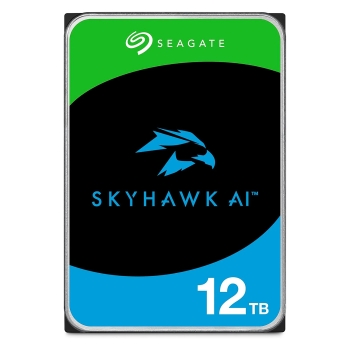 SEAGATE Surveillance Video Optimized AI Skyhawk 12TB HDD SATA 6Gb/s 512MB cache 3.5inch CMR Helium