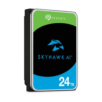 Preview: SEAGATE Surveillance Video Optimized AI Skyhawk 24TB HDD SATA 6Gb/s 512MB cache 3.5inch CMR Helium