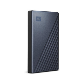 Preview: 2,5 WD My Passport Ultra 2TB Blue USB-C/USB3.0 HDD 6,4cm 2,5Zoll Metal finish RTL portable extern