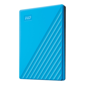 Preview: 2.5 WD My Passport 4TB portable HDD USB3.0 USB2.0 compatible Blue Retail