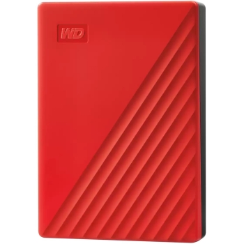 2.5 WD My Passport 6TB portable HDD USB3.0 USB2.0 compatible Red Retail