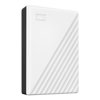 Preview: 2,5 WD My Passport 6TB portable HDD USB3.0 USB2.0 compatible White Retail