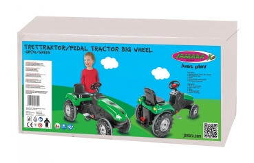 Jamara Trettraktor Big Wheel grün                         3+
