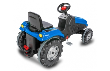 Jamara Trettraktor Big Wheel blau                         3+