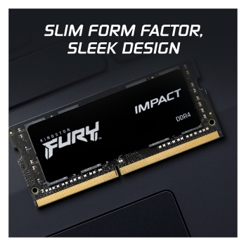 Preview: SO 3200 KINGSTON 8GB DR4 CL20 SODIMM FURY Impact