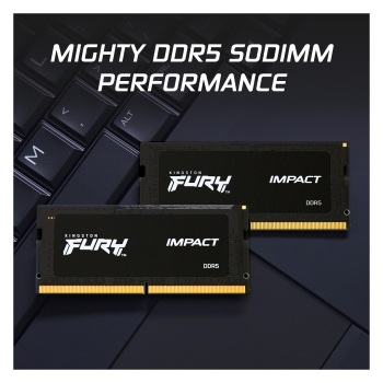 Preview: SO KINGSTON 8GB 4800MT/s DDR5 CL38 SODIMM FURY Impact