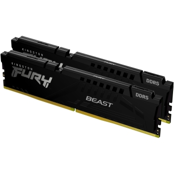 KINGSTON 16GB 5200MHz DDR5 CL40 DIMM Kit of 2 FURY Beast Black