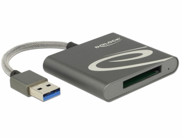 DELOCK USB 3.0 Card Reader für XQD 2.0 Speicherkarten