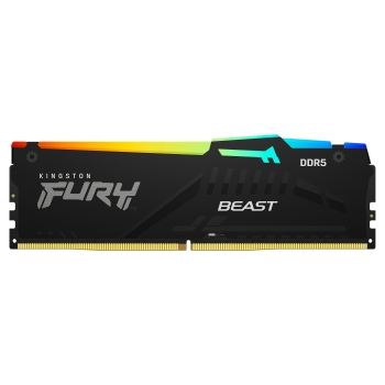 Preview: KINGSTON 32GB 5200MHz DDR5 CL40 DIMM FURY Beast RGB