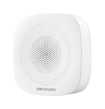 Hikvision AX Pro  DS-PS1-I-WE Sirene für Innenbereich blau