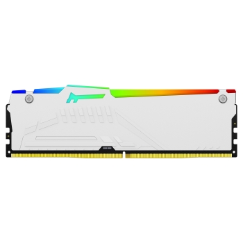 Preview: KINGSTON FURY Beast 64GB DIMM 6000MT/s DDR5 CL36 Kit of 2 White RGB EXPO