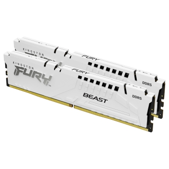 KINGSTON FURY Beast 32GB DIMM DDR5 5600MT/s DDR5 CL36 Kit of 2 White EXPO