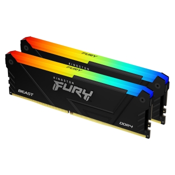 KINGSTON 16GB 3200MT/s DDR4 CL16 DIMM Kit of 2 FURY Beast RGB