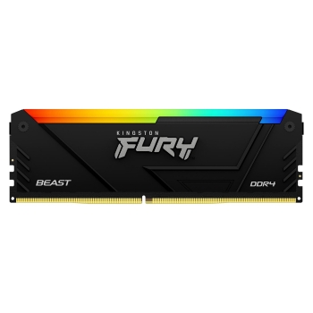 Preview: KINGSTON 16GB 3600MT/s DDR4 CL17 DIMM Kit of 2 FURY Beast RGB