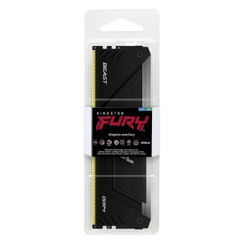 Preview: KINGSTON 16GB 3600MT/s DDR4 CL18 DIMM FURY Beast RGB