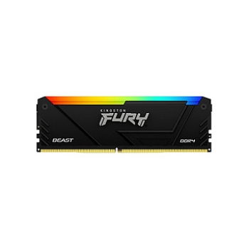 Preview: KINGSTON 128GB 3600MT/s DDR4 CL18 DIMM Kit of 4 FURY Beast RGB