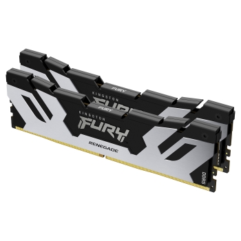 KINGSTON 32GB 8000MT/s DDR5 CL38 DIMM Kit of 2 FURY Renegade Silver XMP