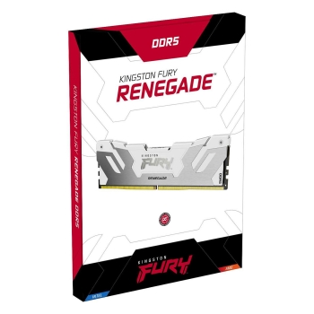 Preview: KINGSTON 32GB 6400MT/s DDR5 CL32 DIMM FURY Renegade RGB White XMP