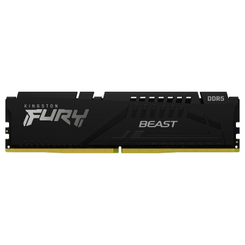 Preview: KINGSTON 64GB 6000MT/s DDR5 CL30 DIMM Kit of 2 FURY Beast Black EXPO