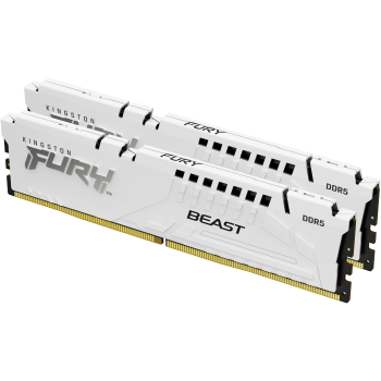 KINGSTON 32GB 6000MT/s DDR5 CL30 DIMM Kit of 2 FURY Beast White EXPO