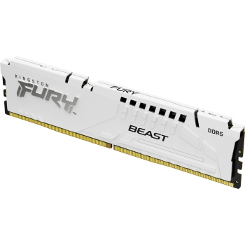 Preview: KINGSTON 32GB 6000MT/s DDR5 CL30 DIMM Kit of 2 FURY Beast White EXPO
