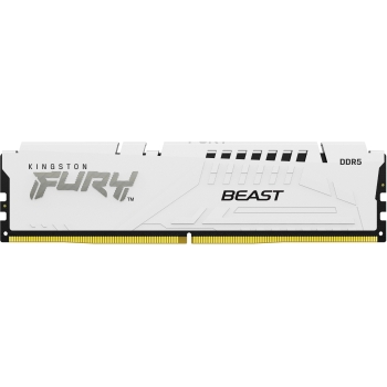 Preview: KINGSTON 32GB 6000MT/s DDR5 CL30 DIMM Kit of 2 FURY Beast White EXPO