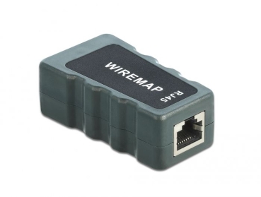 Preview: DELOCK LCD Kabeltester RJ45 / PoE / DC