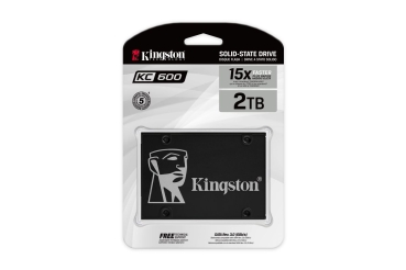 Preview: SSD    2TB Kingston 2,5 (6,4cm) SATAIII   KC600 retail