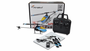 Preview: Amewi RC Helikopter AFX4 Li-Po Akku 350mAh blau/14+