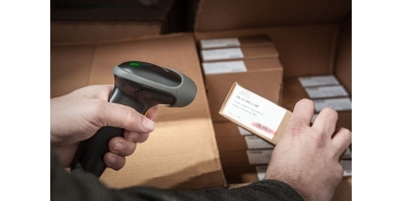 Preview: DIGITUS Barcode Handscanner 1D/2D Bluetooth QR-Code grau
