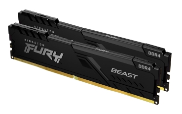 DDR4  16GB PC 3600 CL17 Kingston KIT (2x 8GB) FURY Beast Bl Kit
