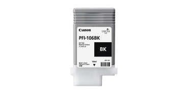 Patrone Canon PFI-106BK        black
