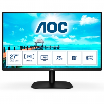 AOC 68,6cm (27)   27B2QAM   16:09 VGA+DP VA black