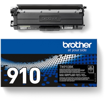 Preview: Brother Toner TN-910BK Schwarz bis zu 9.000 Seiten ISO/IEC 19798