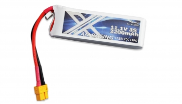 Amewi Zubehör LiPo Akku 3S 11,1V 2200mAh 20C Softcase, XT60