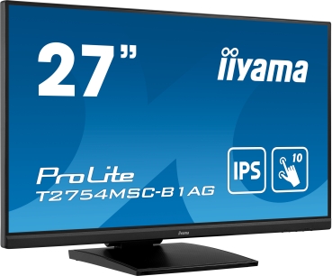 IIYAMA 68.6cm (27)   T2754MSC-B1AG 16:9  M-Touch VGA+HDMI
