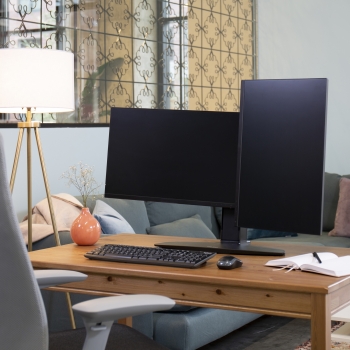 Preview: Ergotron Neo-Flex® Lift Stand für zwei Monitore