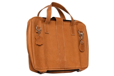 Preview: R-Go NBT+St�nder Viva 15,6 vollnarbenleder ergono. braun