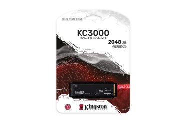 Preview: SSD    2TB Kingston M.2  PCI-E   NVMe Gen4 KC3000 retail