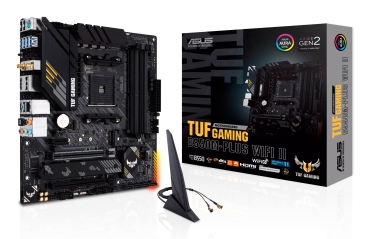 ASUS TUF GAMING B550M-PLUS (WI-FI II)     (AMD,AM4,DDR4,ATX)