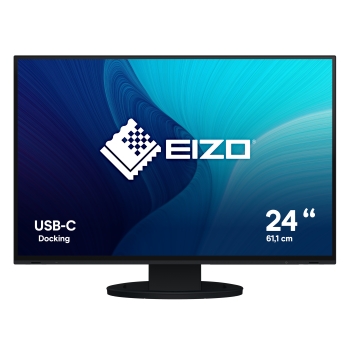 EIZO 61.0cm (24)   EV2485-BK    16:10 HDMI+DP+USB-C IPS bl.