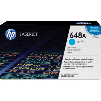 HP 648A original Color LaserJet Toner cartridge CE261A cyan standard capacity 11.000 pages 1-pack