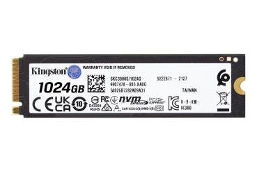 Preview: SSD    1TB Kingston M.2  PCI-E   NVMe Gen4 KC3000 retail